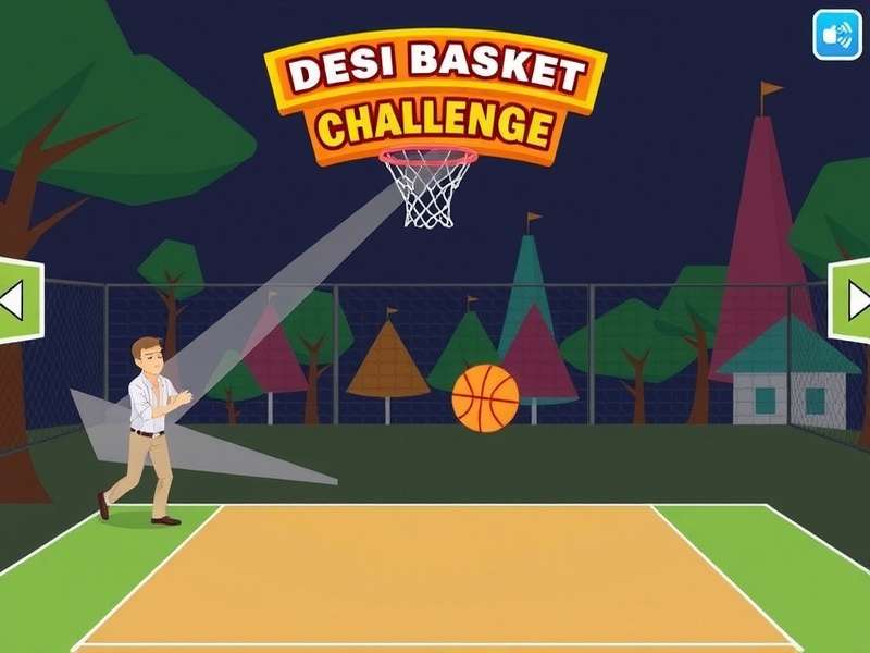 Desi Basket Challenge Gameplay