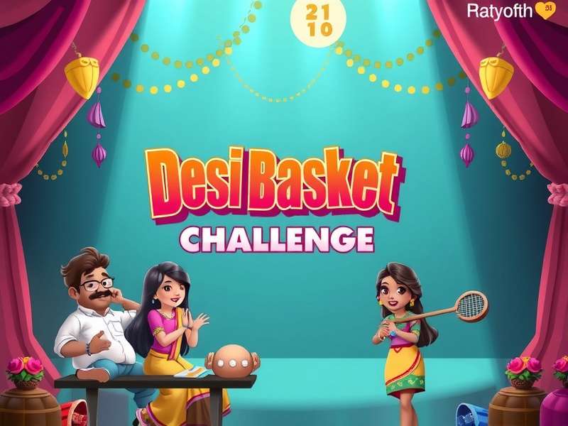 Desi Basket Challenge Characters